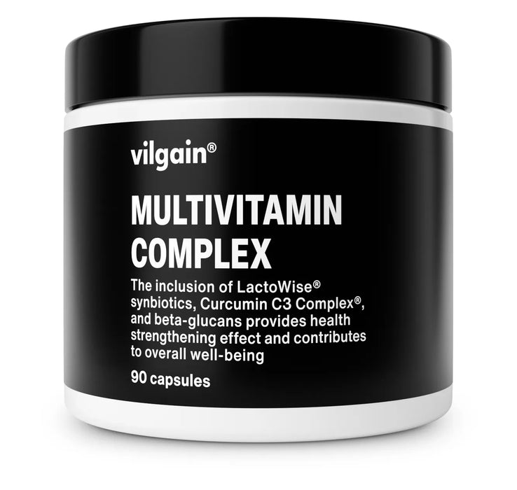 Vilgain Multivitamin Complex 90 Caps – Complete Daily Nutrition with 26 Active Ingredients