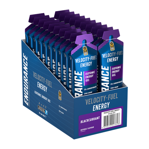 Applied Nutrition Endurance Velocity Sprint Gel 20x60g - Blackcurrant - Energy Gel at MySupplementShop by Applied Nutrition