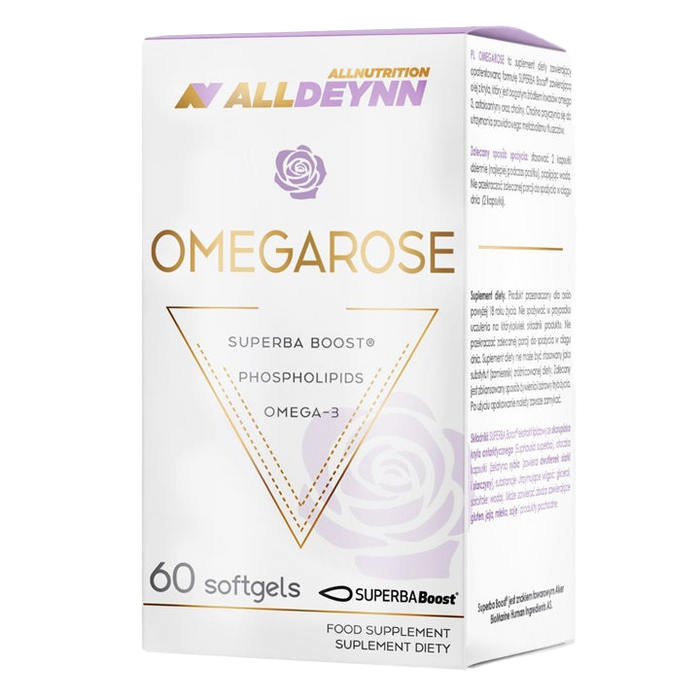 Allnutrition AllDeynn Omegarose - 60 softgels
