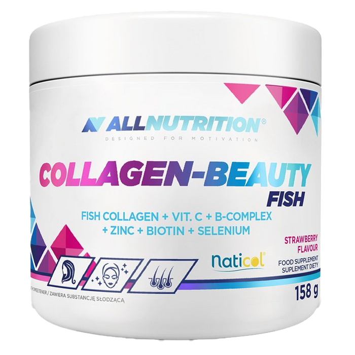 Allnutrition Collagen-Beauty Fish, Strawberry 158g
