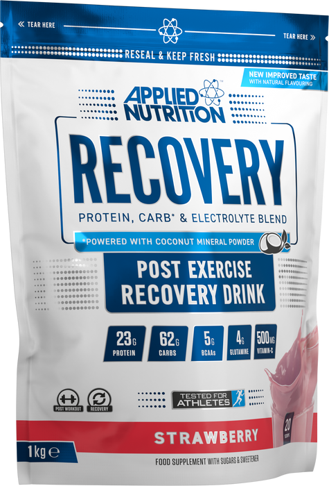 Applied Nutrition Recovery 1kg - Strawberry - Sports Nutrition at MySupplementShop by Applied Nutrition