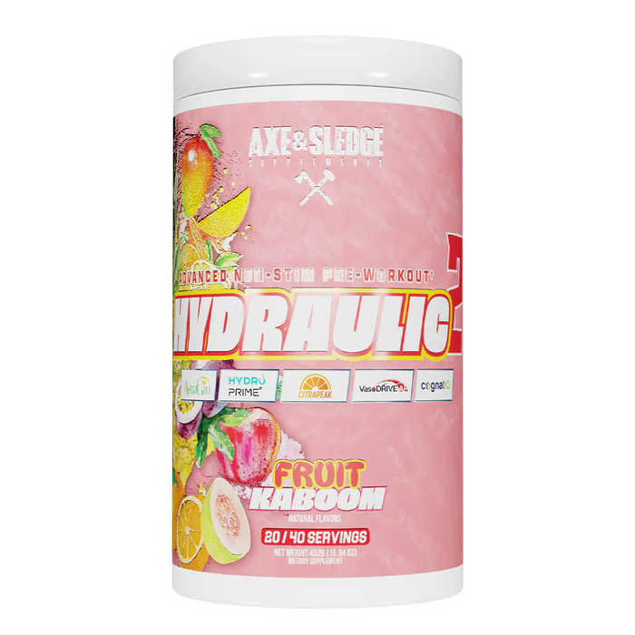 Axe & Sledge Hydraulic V2 Non-Stim Pre-Workout 452g