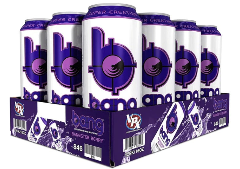 VPX Bang RTD 12X500ml - Bangster Berry - Sports Nutrition at MySupplementShop by VPX Bang