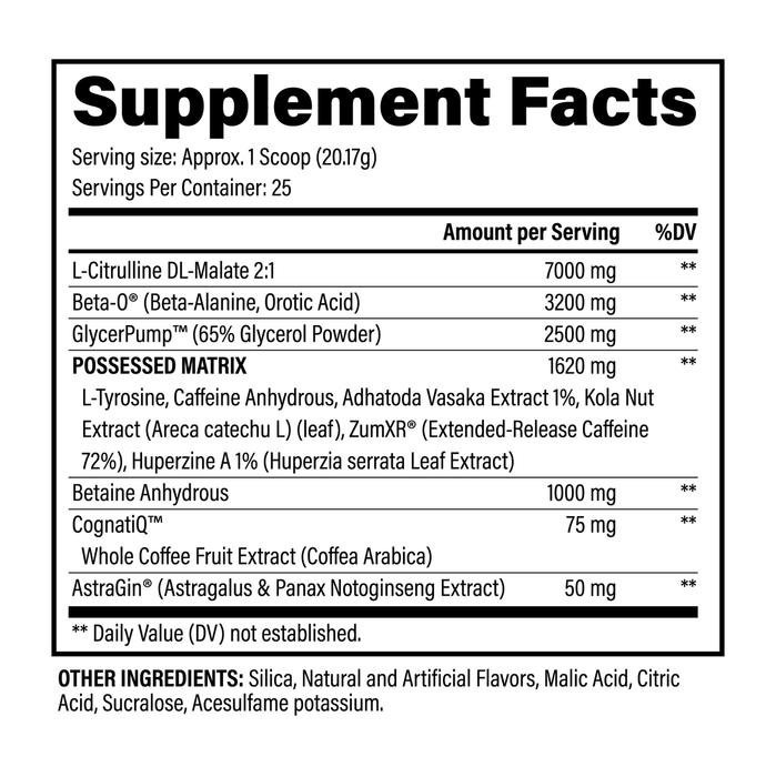 BZRK Pre-Workout 25 Servings - Pre Workout at MySupplementShop by BZRK