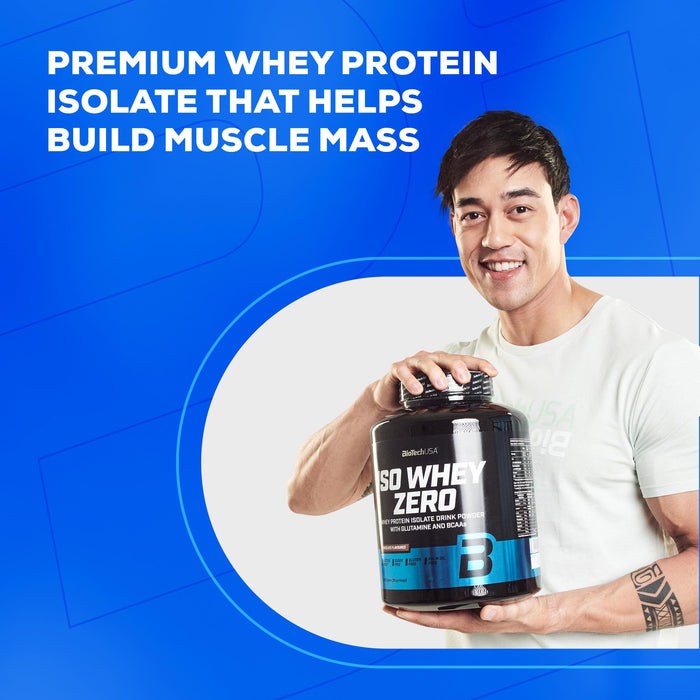 BioTech USA Iso Whey Zero - Whey Protein Isolate Powder
