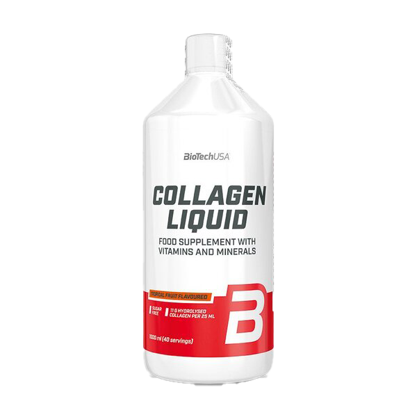 BioTechUSA Collagen Liquid, Tropical Fruit - 1000 ml.