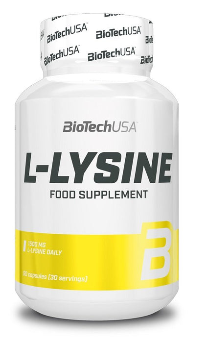 BioTechUSA L-Lysine - 90 caps - Sports Supplements at MySupplementShop by BioTechUSA