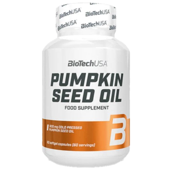BioTechUSA Pumpkin Seed Oil, 1000mg - 60 softgels
