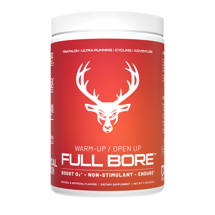Bucked Up Full Bore Warm Up / Open Up 312g Tropical Punch - Stim Free Pre Workout at MySupplementShop by Bucked Up