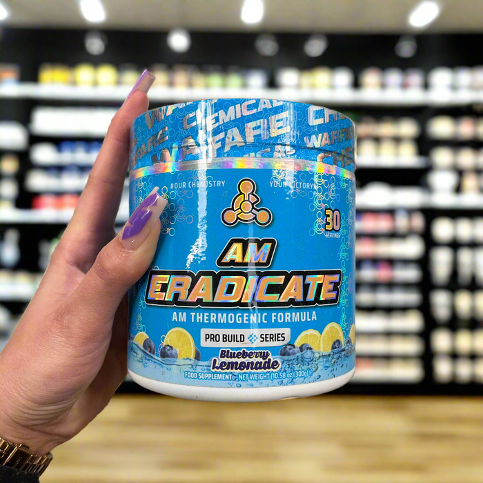 Chemical Warfare AM Eradicate 300g Blue Lemonade