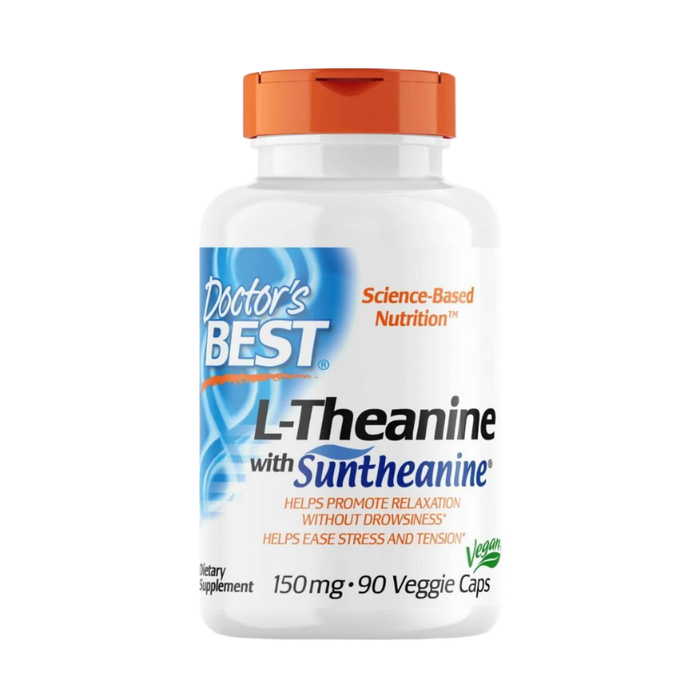 Doctor's Best L-Theanine with Suntheanine 150 mg 90 Veggie Capsules