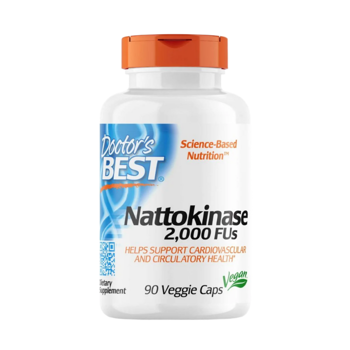 Doctor's Best Nattokinase 2,000 FUs 90 Veggie Capsules