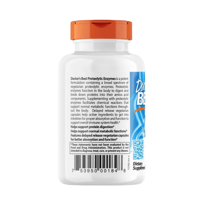 Doctor's Best Proteolytic Enzymes 90 Delayed Release Veggie Capsules
