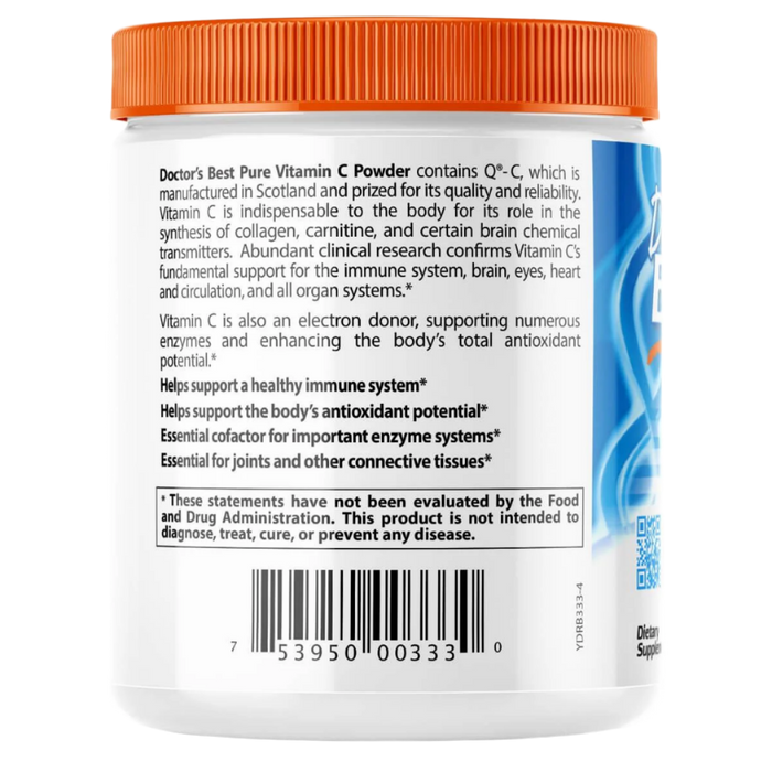 Doctor's Best Pure Vitamin C Powder with Q-C 8.8 oz (250 g)