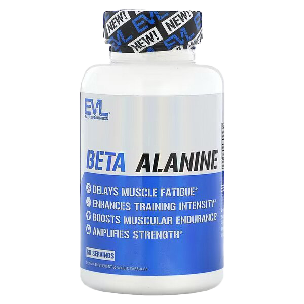 EVLution Nutrition Beta-Alanine - 60 vcaps