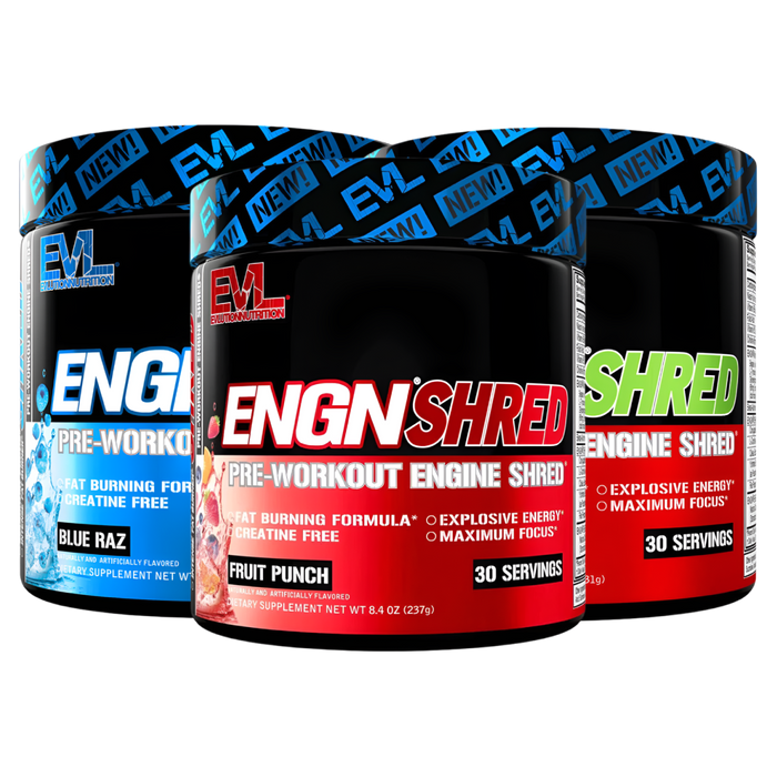 EVLution Nutrition ENGN Shred Pre Workout 246g 30 Servings