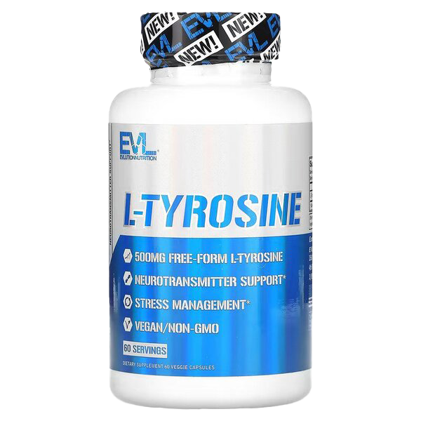 EVLution Nutrition L-Tyrosine - 60 vcaps
