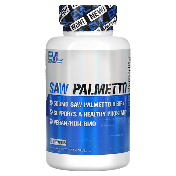 EVLution Nutrition Saw Palmetto - 60 vcaps