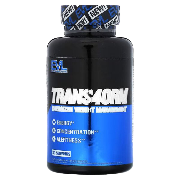 EVLution Nutrition Trans4orm - 60 vcaps