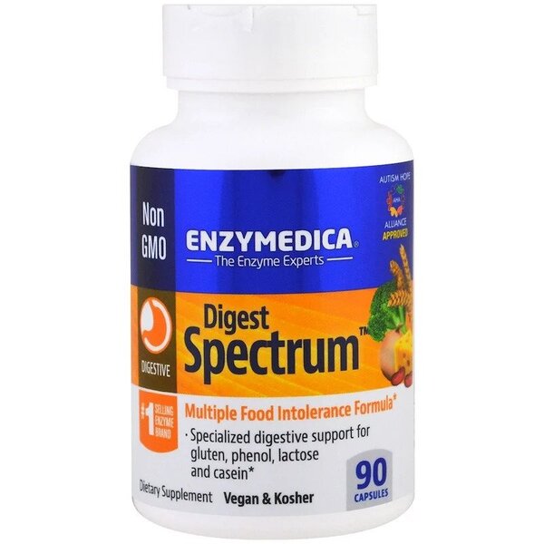 Enzymedica Digest Spectrum - 90 caps - Sports Supplements at MySupplementShop by Enzymedica