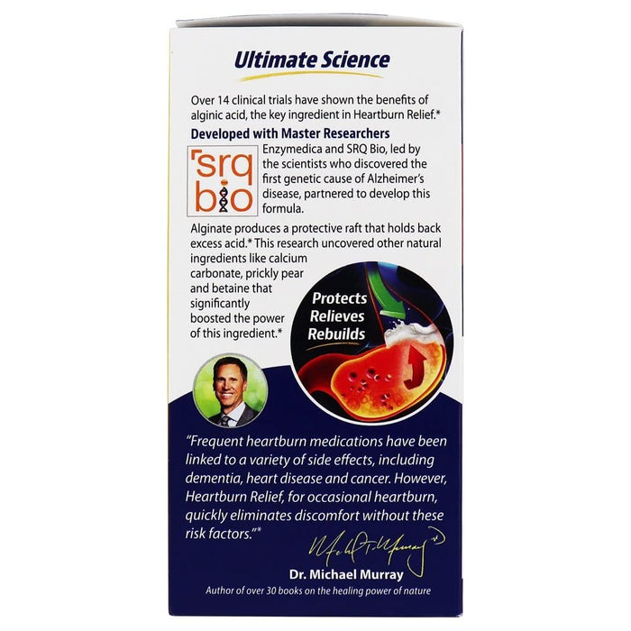 Enzymedica Heartburn Relief, Vanilla-Orange - 108 chewables - Nutritional Supplement at MySupplementShop by Enzymedica