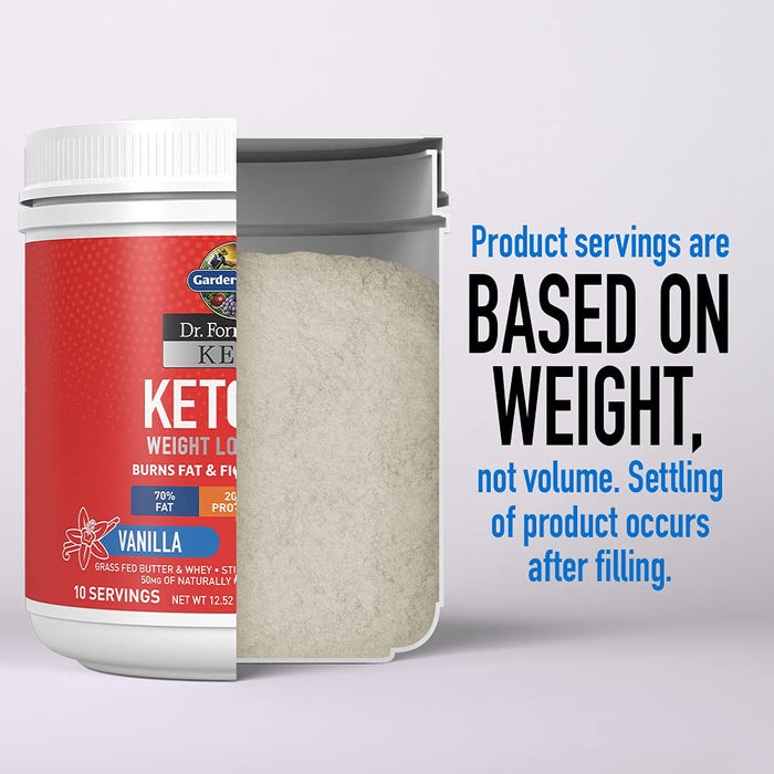 Garden of Life Dr. Formulated Keto Fit, Vanilla - 355g - Whey Proteins at MySupplementShop by Garden of Life