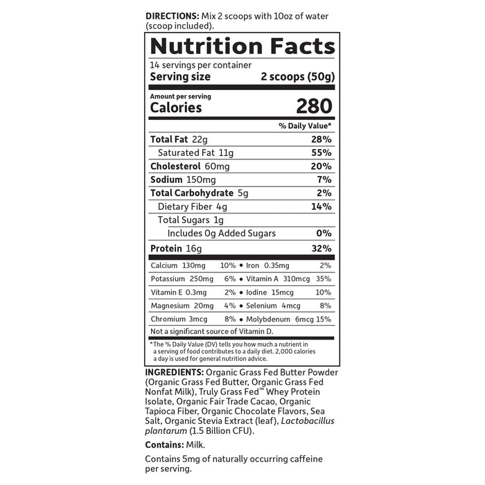 Garden of Life Dr. Formulated Keto Meal, Chocolate - 700g - Whey Proteins at MySupplementShop by Garden of Life