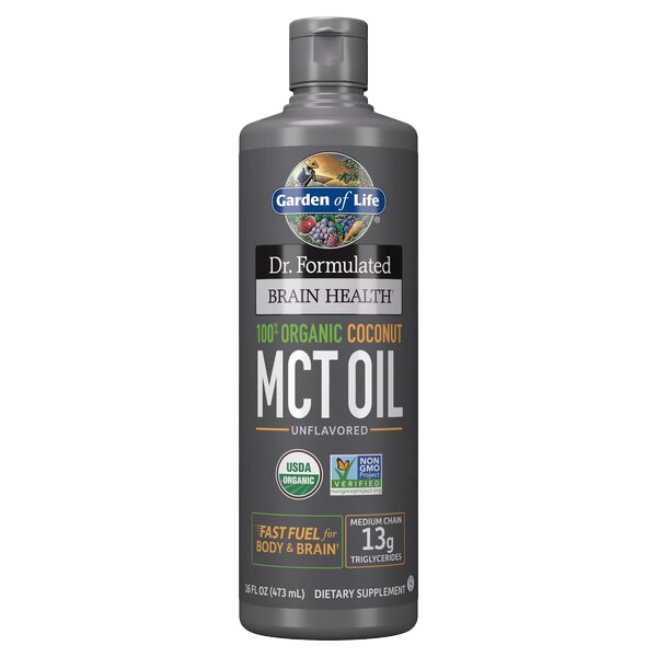 Garden of Life Dr. Formulated Organic Brain Health MCT Oil - 473ml