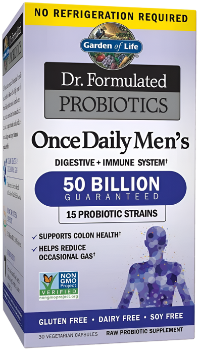 Garden of Life Dr. Formulated Probiotics Once Daily Men's – 30 Kapseln