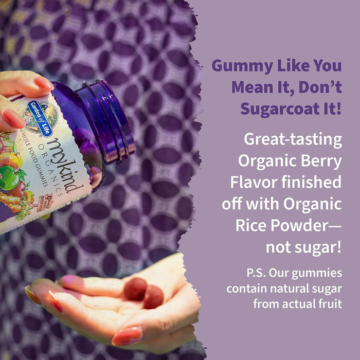 Garden of Life Mykind Organics Prenatal Multi Gummies, Organic Berry - 120 vegan gummy drops - Vitamins & Minerals at MySupplementShop by Garden of Life