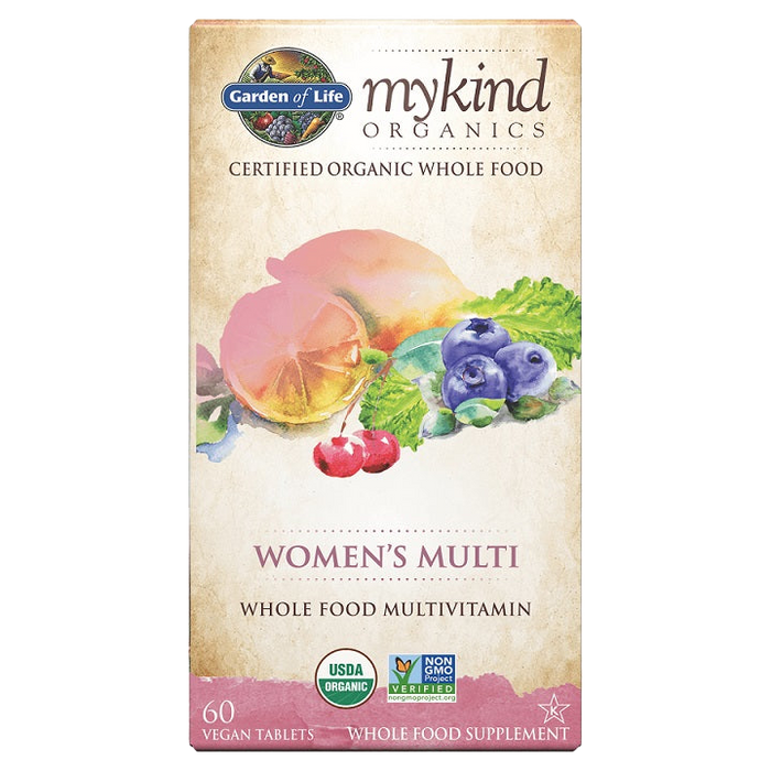 Garden of Life Mykind Organics Women's Multi - 60 vegan tabs