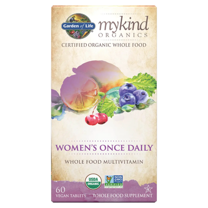 Garden of Life Mykind Organics Women's Once Daily - 60 vegan tabs