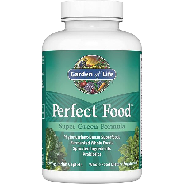 Garden of Life Perfect Food Super Green Formula - 150 vegetarian caplets