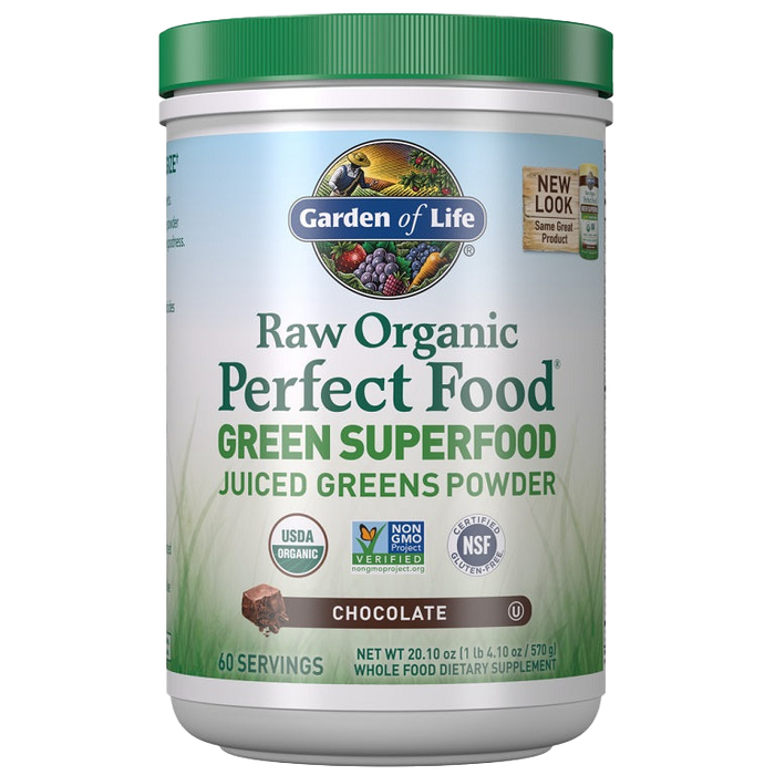 Garden of Life Raw Organic Perfect Food Green Superfood, Schokolade – 570 g