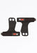 Gorilla Wear 2-Hole Leather Lifting Grips Black - Weight Lifting Gloves at MySupplementShop by GORILLA WEAR