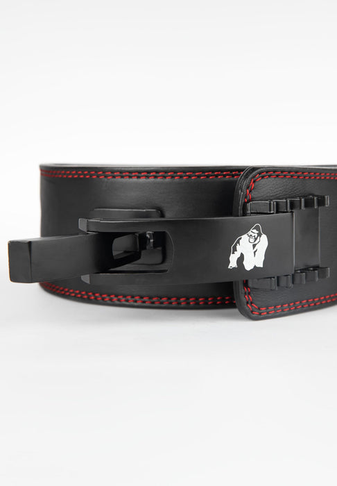 Gorilla Wear 4 Inch Premium Lever Belt Black - Exercise Ball Accessories at MySupplementShop by GORILLA WEAR