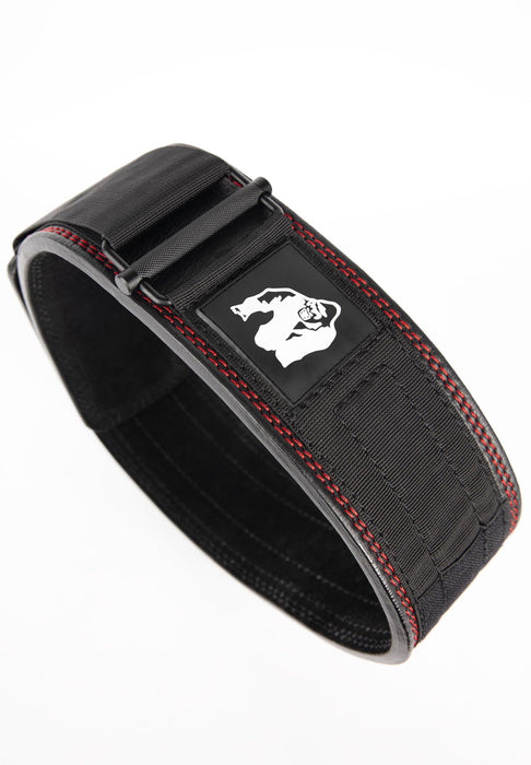 Gorilla Wear 4 Inch Premium Lifting Belt Black - Exercise Ball Accessories at MySupplementShop by GORILLA WEAR