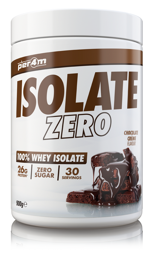 Per4m Isolate Zero | Zero Sugar Ultra Pure Whey Protein Iolate - Chocolate - Whey Proteins at MySupplementShop by PER4M Nutrition