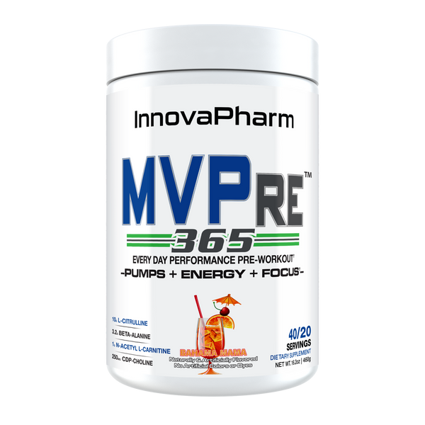 InnovaPharm MVPRE 365 460g - Bahama Mama - Pre Workout at MySupplementShop by Innovapharm