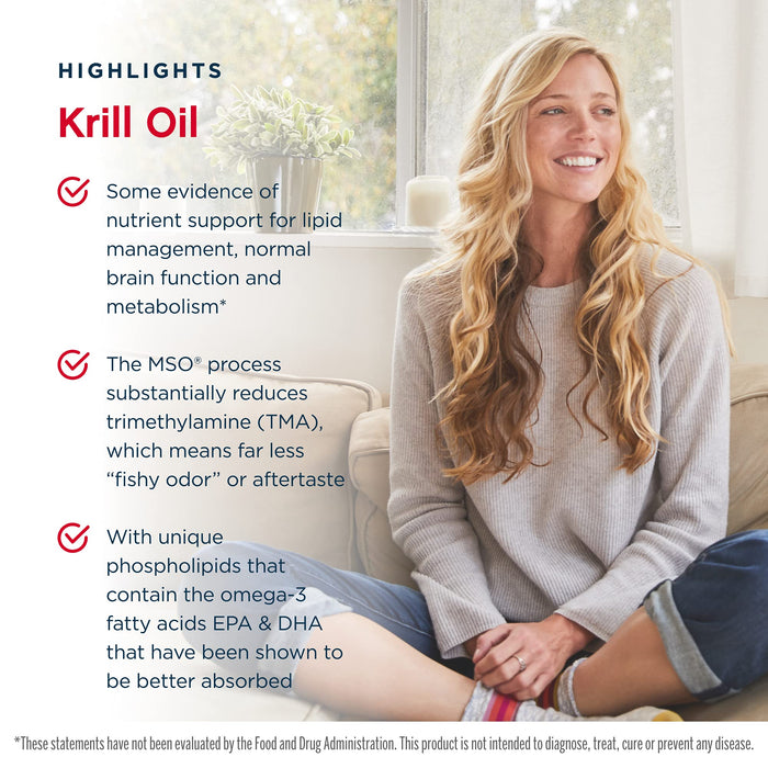 Jarrow Formulas Krill Oil - 60 softgels - Omegas, EFAs, CLA, Oils at MySupplementShop by Jarrow Formulas