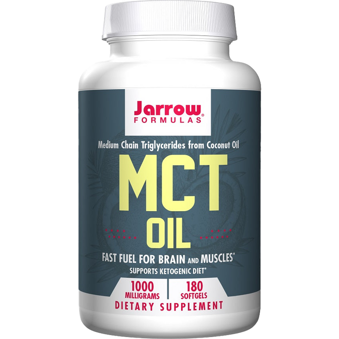 Jarrow Formulas MCT Oil, 1000mg - 180 softgels
