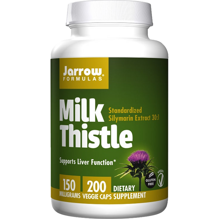 Jarrow Formulas Milk Thistle, 150mg - 200 vcaps