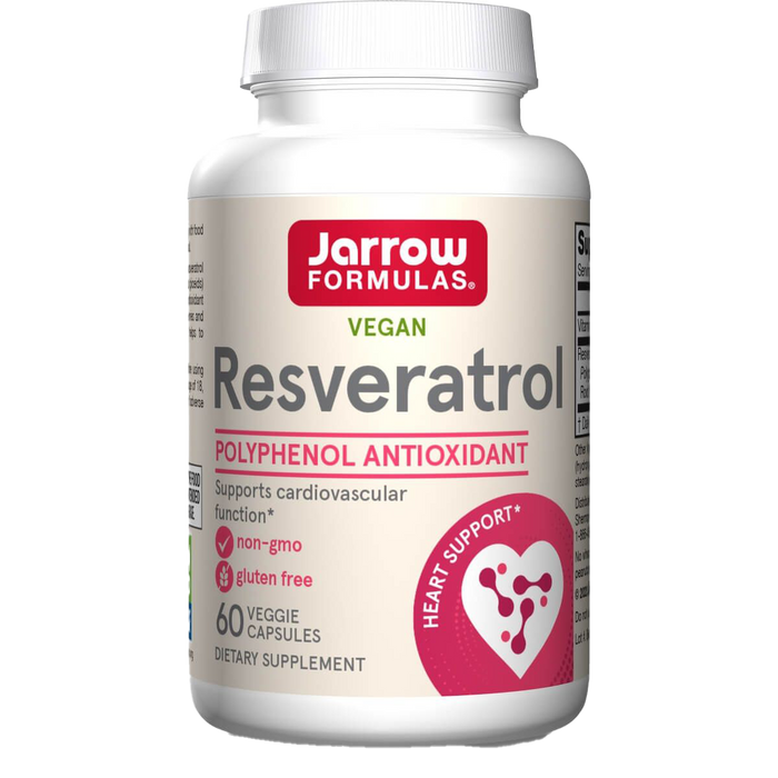 Jarrow Formulas Resveratrol 100mg 60 Veggie Capsules