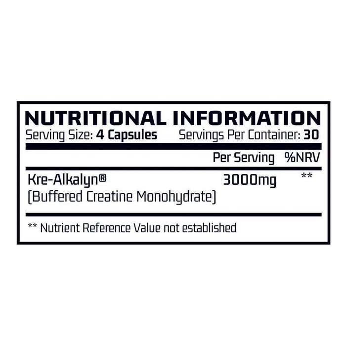 Chemical Warfare Kre-Alkalyn Creatine Monohydrate 120 Capsules