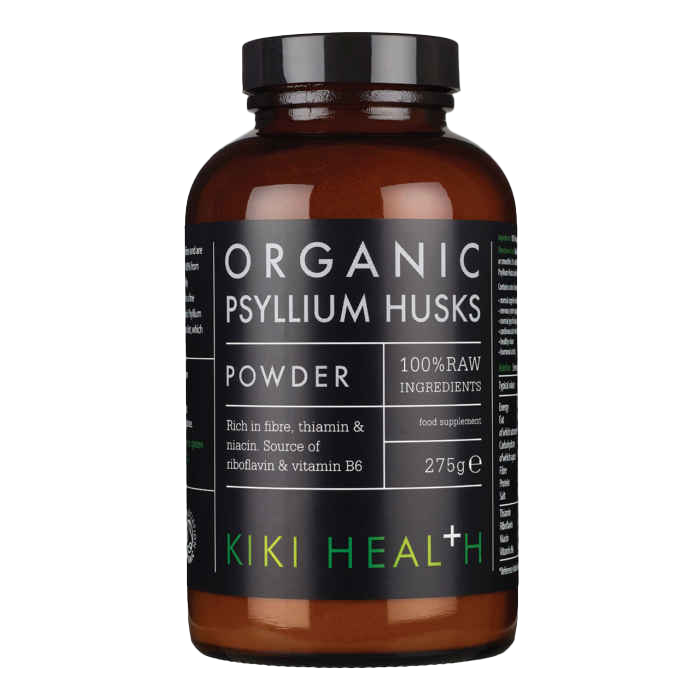 Kiki Health Organic Raw Psyllium Husk Powder 275g