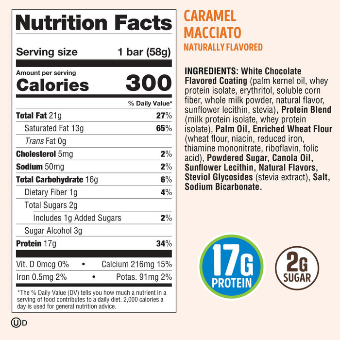 Lenny & Larry's Dip'd Wafer 12x58g Caramel Macchiato - Protein Wafer at MySupplementShop by Lenny & Larrys
