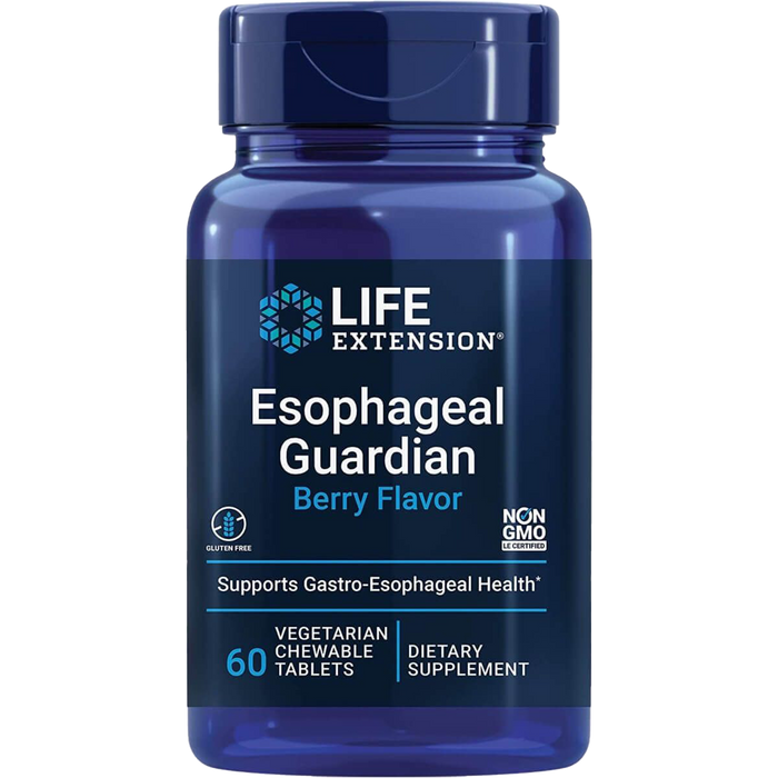 Life Extension Esophageal Guardian 60 Chewable Tablets
