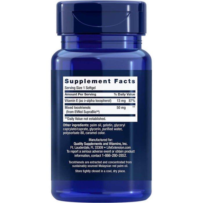 Life Extension Super Absorbable Tocotrienols 60 Softgels - Vitamin E at MySupplementShop by Life Extension