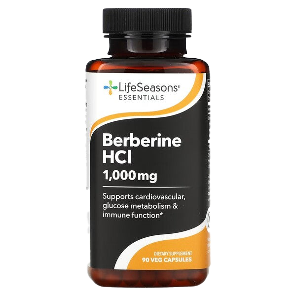 LifeSeasons Berberine HCl - 90 vcaps