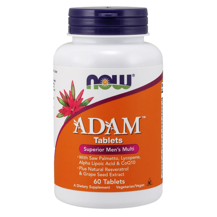 NOW Foods ADAM Multi-Vitamin for Men - 60 tablets
